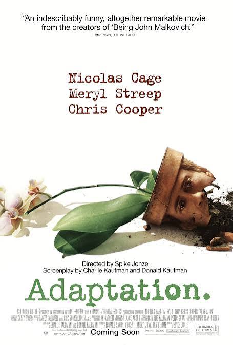 Adaptation movie poster (2002)