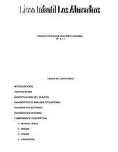 Proyecto Educativo Institucional P E I Proyectos Educativos Proyecto Educativo Institucional Proyectos