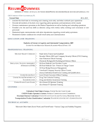 A chief mate performs the role on the sea that a coast guard performs on dry land. First Mate Resume Example Best Resume Samples Resume4dummies