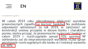 Dzięki temu frankowicze mają zagwarantowane odciążenie finansowe. Frankowicze Kontra Banki Pytania Do Zbp Odnosnie Komunikatu Dotyczacego Frankowych Kredytow Hipotecznych Czy Naprawde 70 Spraw Sadowych Wygrywaja Banki Faraon24 Online