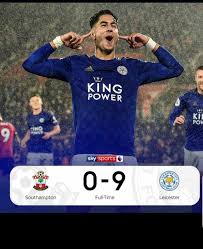 The match was originally postponed in the wake of the death of foxes owner vichai srivaddhanaprabha last month. Leicester City Humiliate Southampton 9 0 Making It Their Biggest Ever Result In Epl History And Twitter Goes Into Meltdown