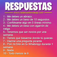 Tus amigos se convertirán en tus rivales con este apasionante juego, el que hay que responder a diferentes preguntas de la mano de. Cadenas De Instagram Originales Novedades 2021