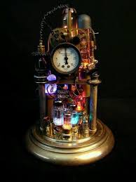Pin By Brian Fuller On Hi Tech Steampunk Lamp Steampunk Crafts Steampunk Clock