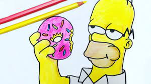 Mezcla algo de los simpson con desmo y llegas a la princi. Como Desenhar O Homer Simpson How To Draw Homer Simpson Step By Step Youtube