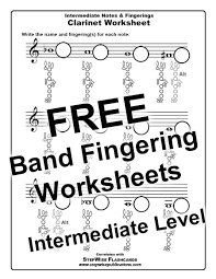 Free Band Orchestra Worksheets Rhythm Notes Note Names