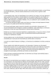 En el teatro se combinan diálogos, gestos, sonidos y luces. Caracteristicas Del Genero Dramatico