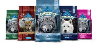 Blue Buffalo Wilderness Chicken Recipe Grain Free Dry Dog Food 4 5 Lb Bag