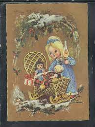 Cartolina Augurale Buon Natale Bambina Culla Bambole Agrifoglio Z571 Eur 5 90 For Sale Visita Il Mio Ne Vintage Christmas Christmas Cards European Holidays