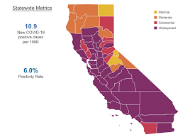 August 2020 San Diego Gets Off The Watch List And Onto The Red Tier Schools Start Distance Learning Nbc 7 San Diego