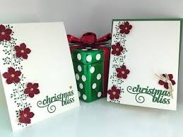 Card ideas, followed by 3342 people on pinterest. Video Simply Simple Now Or Wow Cascading Christmas Flowers By Connie Stewart Christmas Cards Handmade Christmas Cards Christmas Flower Cards