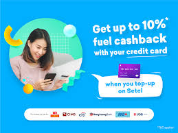 Rewards credit cards are one of the few payment methods that let you earn some bang for your buck, generally in the form of points, miles or cash back. Top Up Your Setel App With Credit Card Earn 10 Cashback Bikesrepublic