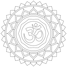 Print, color, design and share mandalas. Om Mandala Coloring Page Mandala Coloring Pages Mandala Coloring Coloring Pages