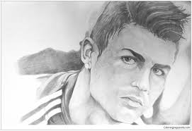 Color in this picture of portugese footballer cristiano ronaldo and other famous people with our library of online coloring pages. Cristiano Ronaldo Image 15 Coloring Pages Cristiano Ronaldo Coloring Pages Coloring Pages For Kids And Adults