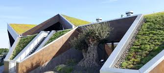 Green roofs and other architectural green spaces have been popping up regularly in mainstream movies over the past decade: Steep Pitched Green Roofs Up To 35 Zinco Green Roof Systems