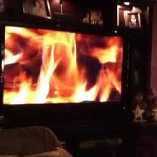 Last year on christmas we did find a fireplace channel on direct tv. If You Have At T Uverse This Burning Fireplace Is Free On Demand It Looks And Sounds Great On The Flat Screen Chan Christmas Music Flat Screen Sounds Great