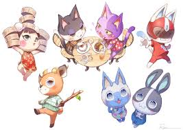Pin By Airsin Mantana On Animal Art Animal Crossing Fan Art Animal Crossing 3ds Cute Animals