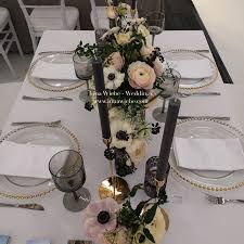 Moderne Tischdekoration Verspielt Und Romantisch Ein Look In Pastelligen Tonen Und Grunen Kontrasten Vintage G Dekoration Tischdekoration Verleih