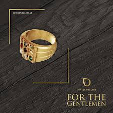 Stunning 22 Karat Gold Navaratna Rings For The Men Visit Our Website At Www Devijewellers Lk For More Details Pr Beauty Redefined Unique Jewelry Gold Jewelry