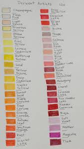 Colored Pencil Color Charts Wetcanvas