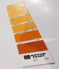 Multicolor Nippon Paint Pg67 Shade Card