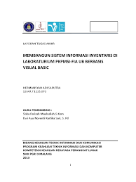 Dengan pemahaman ini, kita tahu bahwa menulis laporan penelitian adalah bagian penting dari seri. Laporan Tugas Akhir Jurusan Rpl Smk Pgri 03 Malang