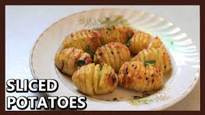 Maybe you would like to learn more about one of these? Sliced Baked Potatoes Recipe How To Make Hasselback Potatoes Baked Potato Recipe For Starter Youtube