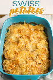 Swiss Potatoes Recipe Barbecue Side Dishes Summer Bbq Side Dishes Potato Dishes