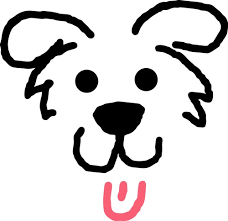 Dog Face Outline Print Art Animals Print Art At Embroiderydesigns Com Dog Face Dog Outline Face Outline