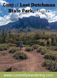 Lost Dutchman State Park Hiking Flat Iron Introducing Our Kids To Mtb State Parks Arizona Hiking State Park Camping
