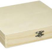 Amazon.com: Darice Unfinished Pine Wood Cigar Box – Light ...