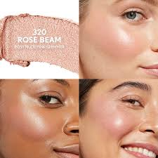 COVERGIRL TruBlend Skin Enhancer Highlighter Balm, Rose Beam 320, 0.21 oz