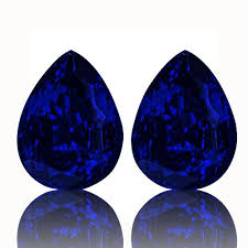 Matched Pair Of Tanzanites 9 73cts Rare Gemstones Unique Gemstones Gems And Minerals
