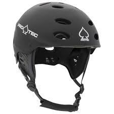Pro Tec Ace Wake W Clip Matte Black Wakeboard Helmet