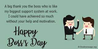 Happy Boss S Day Messages 2020 Boss Day Wishes And Quotes
