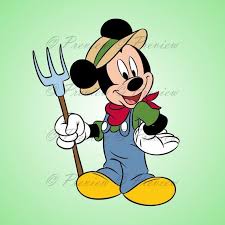 Buy 2 Get 1 Free Digital Clipart Mouse Farm Cartoon Characters Fantastic Party Friends Funny Pictures For Scrapbook Farm Cartoon Mickey Mouse Mickey