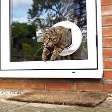 Great customer service · handmade in the usa · pet door experts Sureflap Dualscan Microchip Cat Door For Glass Cat Door Company