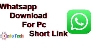 Do you want to download whatsapp for pc? Whatsapp For Pc Free Download By Direct Link Dedo Tech