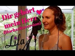 Mein kleines herz sehnt sich nach dir kennt die antwort wenn du mich dann. Dir Gehort Mein Herz Hochzeitsversion Gesungen Von Lila Youtube Lieder Hochzeit Herz Hochzeit Hochzeit