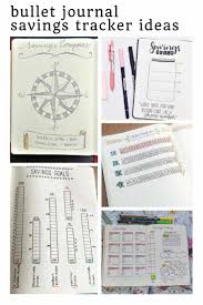 Bullet Journal Savings Trackers Save Money And Smash Your