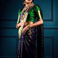 10 Dramatic Puff Sleeve Blouses For Pattu Sarees Simple yet elegant ready to wear blouses are available. 10 dramatic puff sleeve blouses for