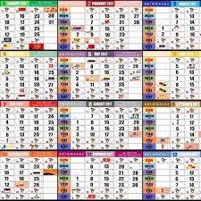 Pekerja and pelajar secara amnya tidak perlu menghadiri kerja ataupun sekolah. Kalendar Cuti Umum Malaysia 2017 Takwim Sekolah