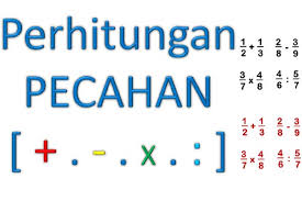 Cara Mudah Perhitungan Pecahan X Lengkap Dengan Contoh Soalnya Berbagi Ilmu Pengetahuan Umum
