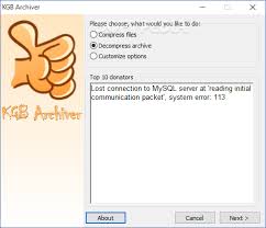 Image result for kgb archiver
