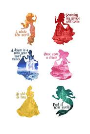 Princesses Disney Princess Silhouette Disney Songs Disney Princess Quotes
