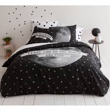 Housse De Couette 100 Coton Imprime Astral Housse De Couette Avec Impression Motif Place Lune Et Housse De Couette Housse De Couette Enfant Idees De Meubles