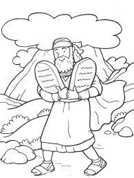 If your child loves interacting. 48 Moses And The 10 Commandments Bible Coloring Pages Legana Christian Church