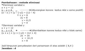 Soal Persamaan Linear Dua Variabel Spldv Plus Kunci Jawaban Juragan Les