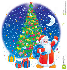 Add pants, boots and snow. How To Draw Santa Claus And Christmas Tree Step By Step How To Wiki 89