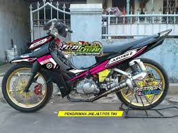 Jupiter z pareasi warna hitam. Striping Variasi Jupiter Z Custom Roadrace Shopee Indonesia