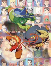 The bonus trio, Amingo, Ruby Heart and SonSon, Marvel vs Capcom 2 artwork  by The Chamba. | Capcom art, Anime character design, Marvel vs capcom